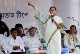 Ready to go to jail, but will not transfer officials on EC order: WB CM at Pandua Ready to go to jail, but will not transfer officials on EC order: WB CM at Pandua
