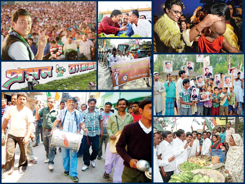 Trinamool`s Lok Sabha campaign strikes a chord with people