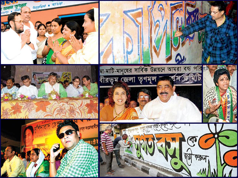 Mass outreach – The focus in Trinamool campaign Mass outreach – The focus in Trinamool campaign