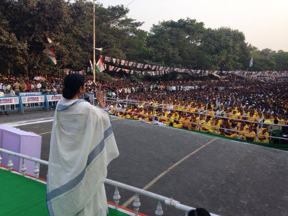 Trinamool Chairperson sends out a message of communal harmony and peace