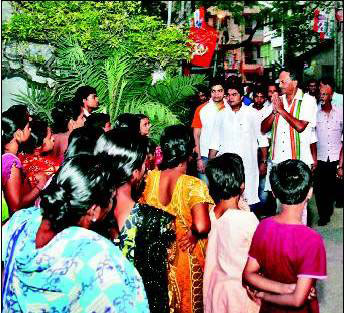 Abhishek Banerjee peps up campaign in Jadavpur Abhishek Banerjee peps up campaign in Jadavpur