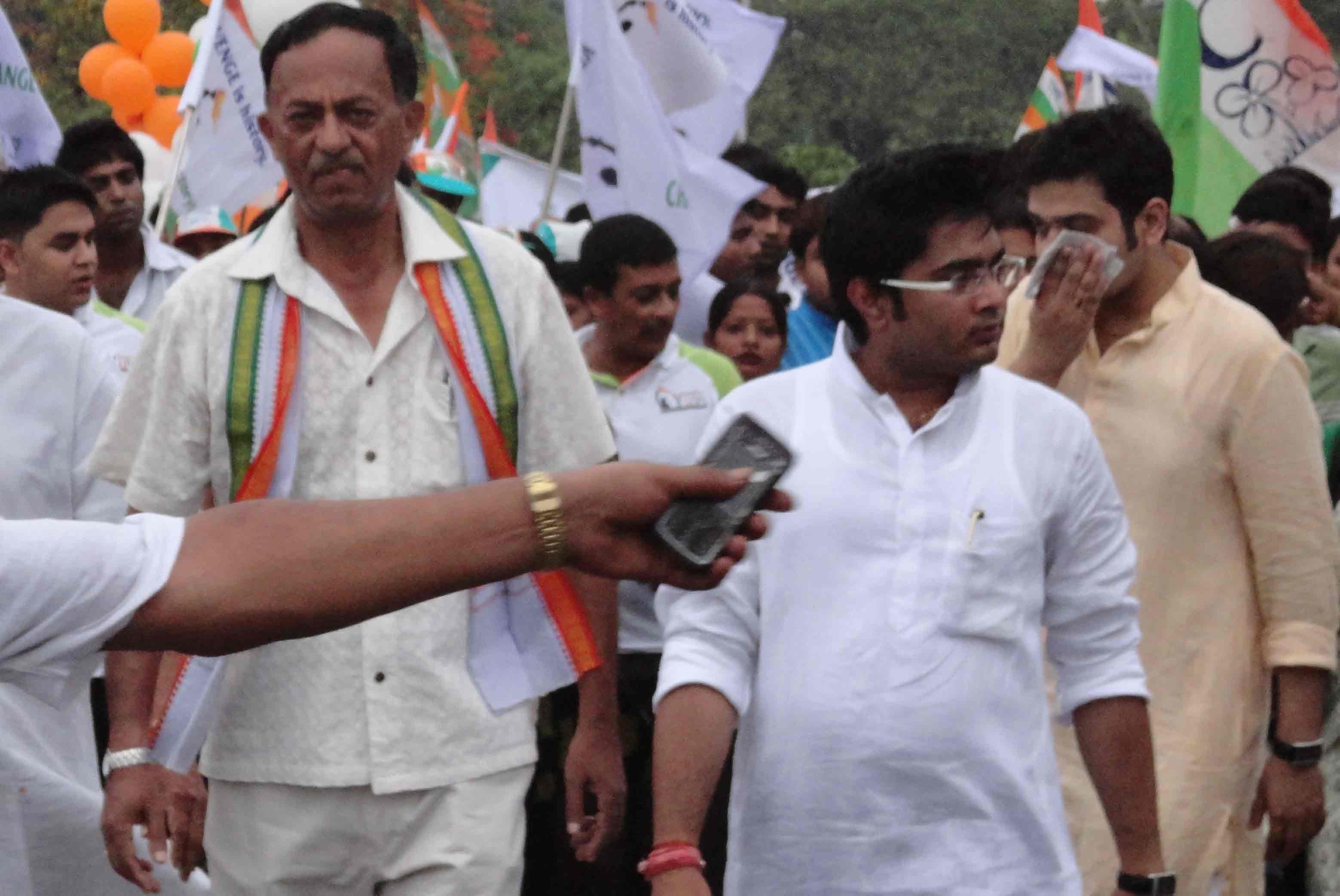 Abhishek Banerjee leads the Walk For Change (4) in Jadavpur Abhishek Banerjee leads the Walk For Change (4) in Jadavpur