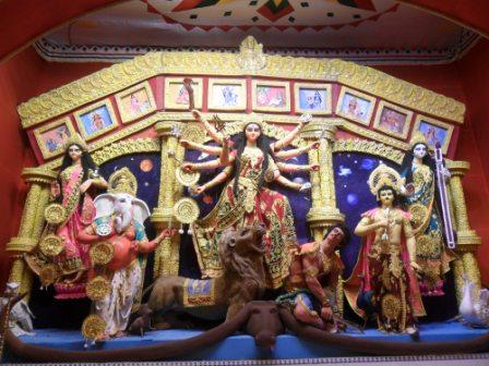 Ma Durga at Sreebhumi Sporting Club