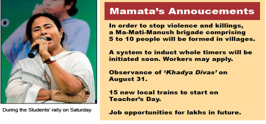 Forcible acquisition will stop – Trinamool Chief Forcible acquisition will stop – Trinamool Chief