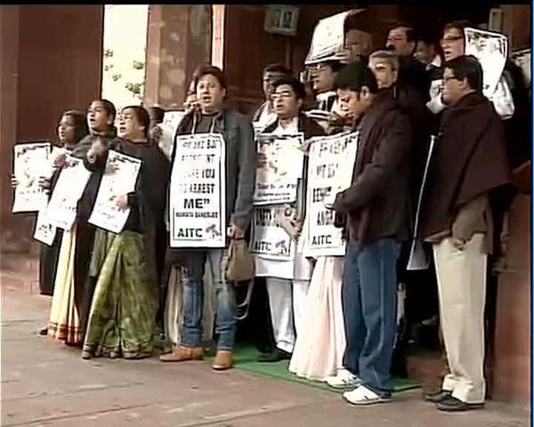 parliament protest