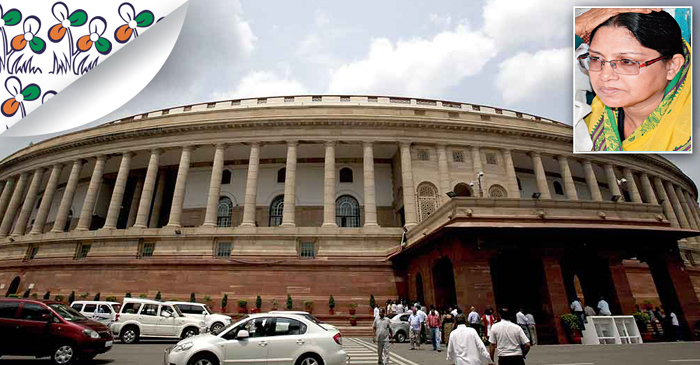 Mamatabala Thakur takes oath as MP in Lok Sabha