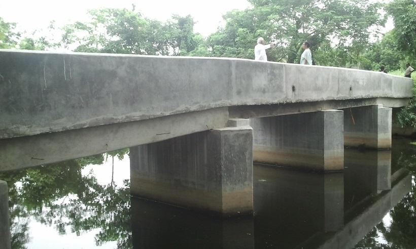 New concrete bridges coming up in Jangalmahal