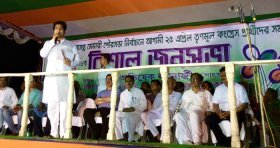 Vote for Trinamool, Vote for Mamata: Abhishek Banerjee in Bardhaman Vote for Trinamool, Vote for Mamata: Abhishek Banerjee in Bardhaman