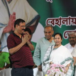 Mamata Banerjee addresses a rally at Behala, 13.04.2015