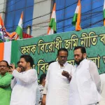 Protest rally against land ordinance, 08.04.15