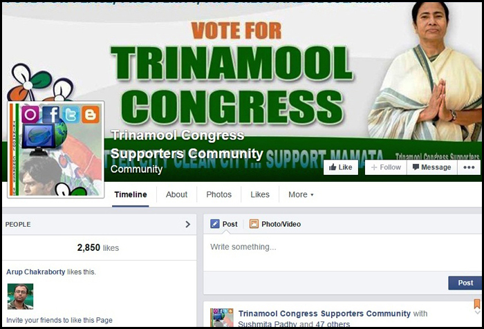 Facebook  supporters community
