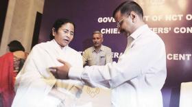Centre running parallel govt through governors: Mamata Banerjee Centre running parallel govt through governors: Mamata Banerjee