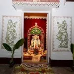 Kali Pujo at Mamata Banerjee’s residence