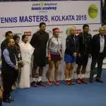Mamata Banerjee attends Tennis Masters Kolkata 2015 at Netaji INdoor Stadium