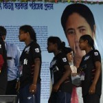 Bengal CM Mamata Banerjee attends a public meeting at Kharagpur, 03.04.2017