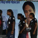 Bengal CM Mamata Banerjee attends a public meeting at Kharagpur, 03.04.2017