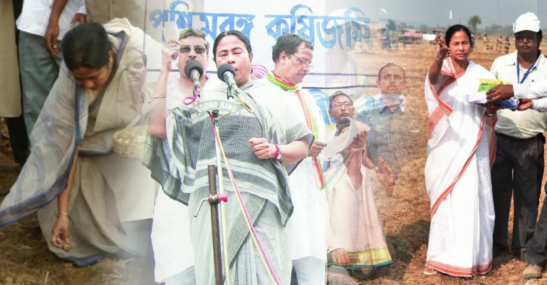 Mamata Banerjee – The face of land movement in Bengal Mamata Banerjee – The face of land movement in Bengal