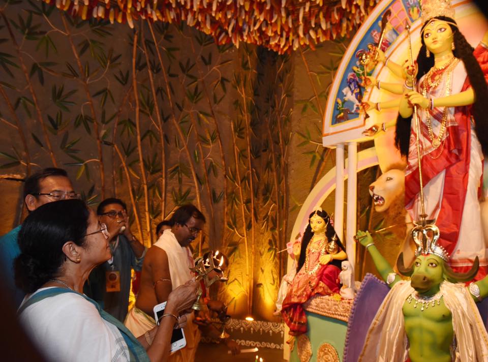 Bengal Chief Minister writes Durga Puja theme song Bengal Chief Minister writes Durga Puja theme song