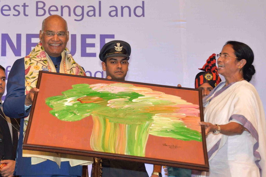 Bengal Govt felicitates President Kovind Bengal Govt felicitates President Kovind
