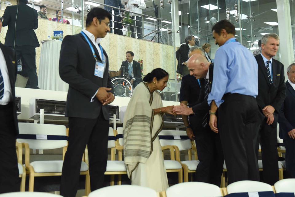 FIFA president writes to Bengal CM, showers accolades FIFA president writes to Bengal CM, showers accolades