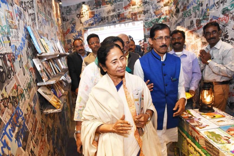Nine books by Bengal CM released at the 2018 Kolkata Book Fair Nine books by Bengal CM released at the 2018 Kolkata Book Fair