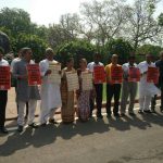 AITC MPs protest outside Parliament against interest cut in small savings schemes – 5.04.2017