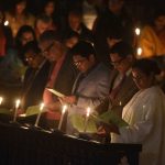 Midnight Mass and later exchanged greetings with all on the occasion of Christmas – 24.12.2018