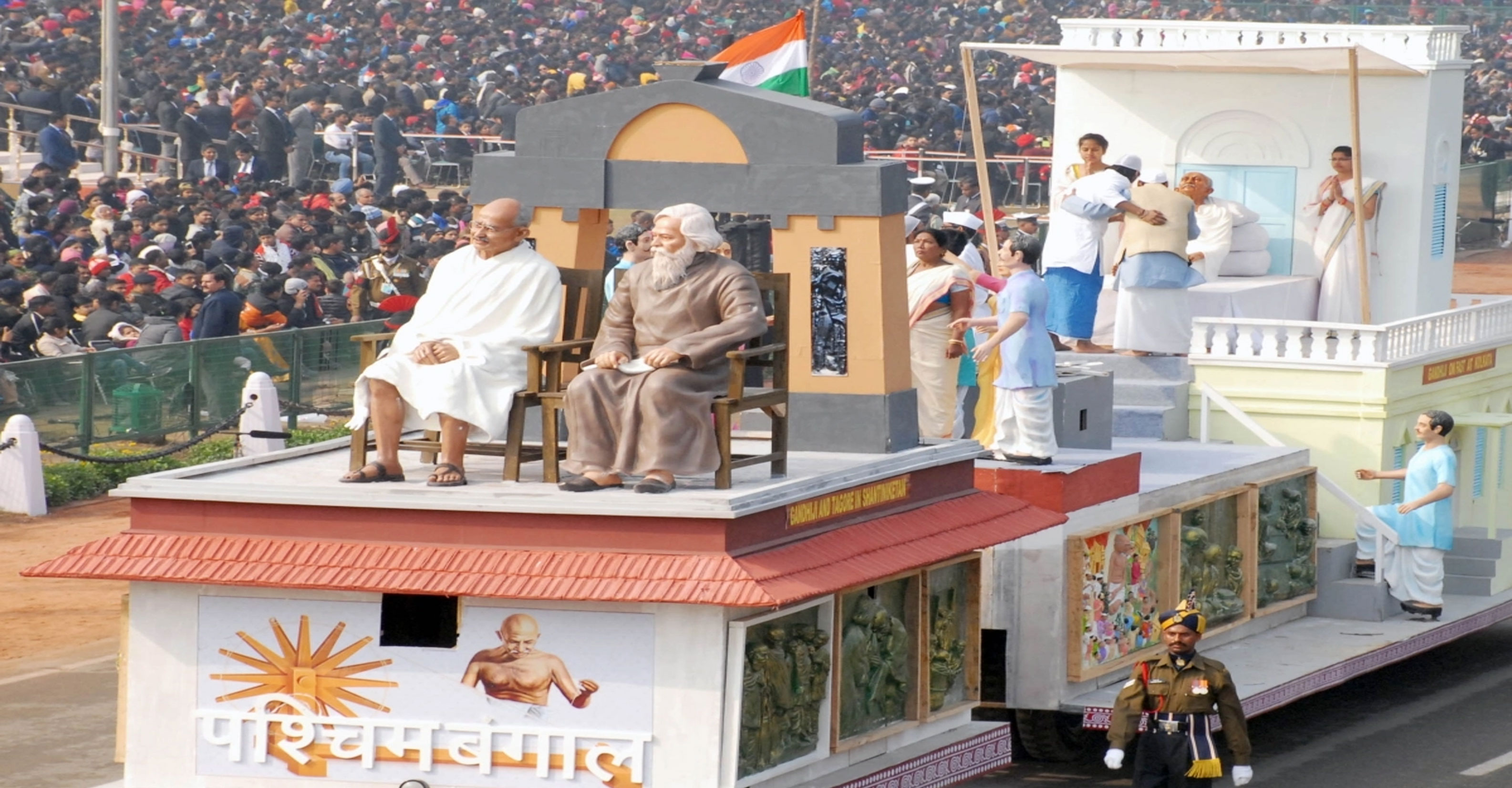 আজ প্রজাতন্ত্র দিবসে দিল্লীতে রাজ্যের ট্যাবলোর বিষয় গান্ধীজির অনশন
