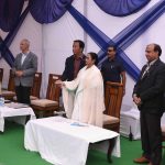 MB at the foundation stone laying ceremony of Gorkha Welfare Centre at Saket, New Delhi