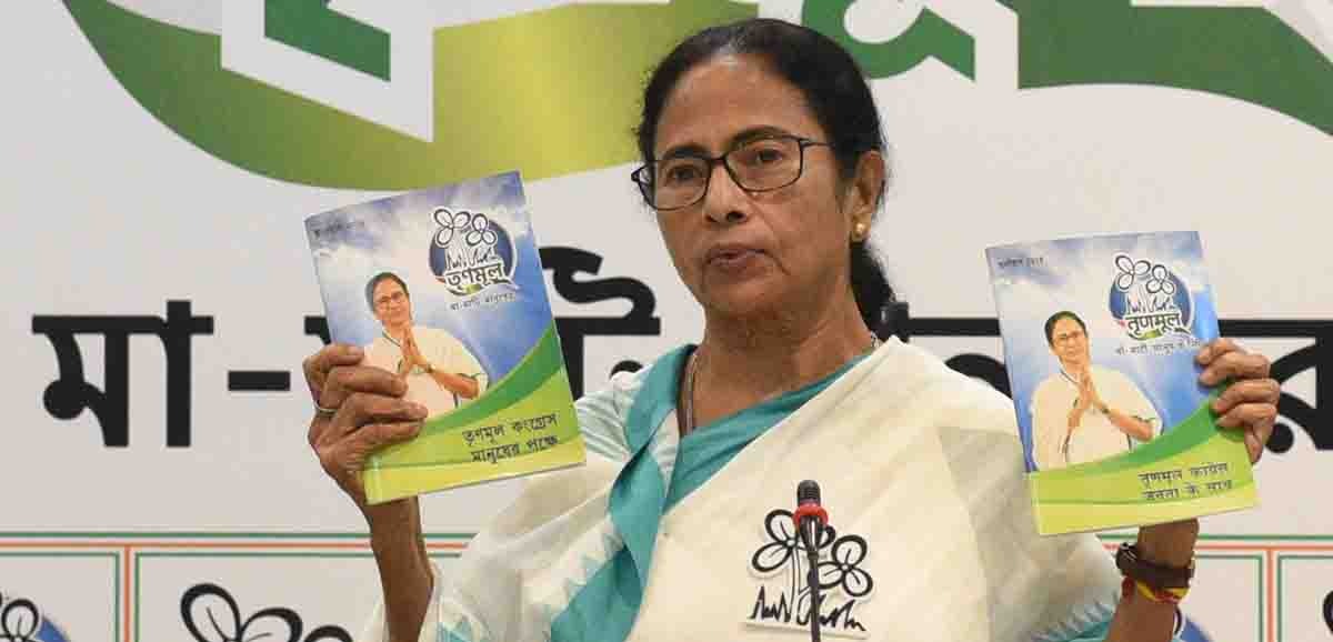 Mamata Banerjee releases Trinamool’s manifesto for 2019 Lok Sabha elections