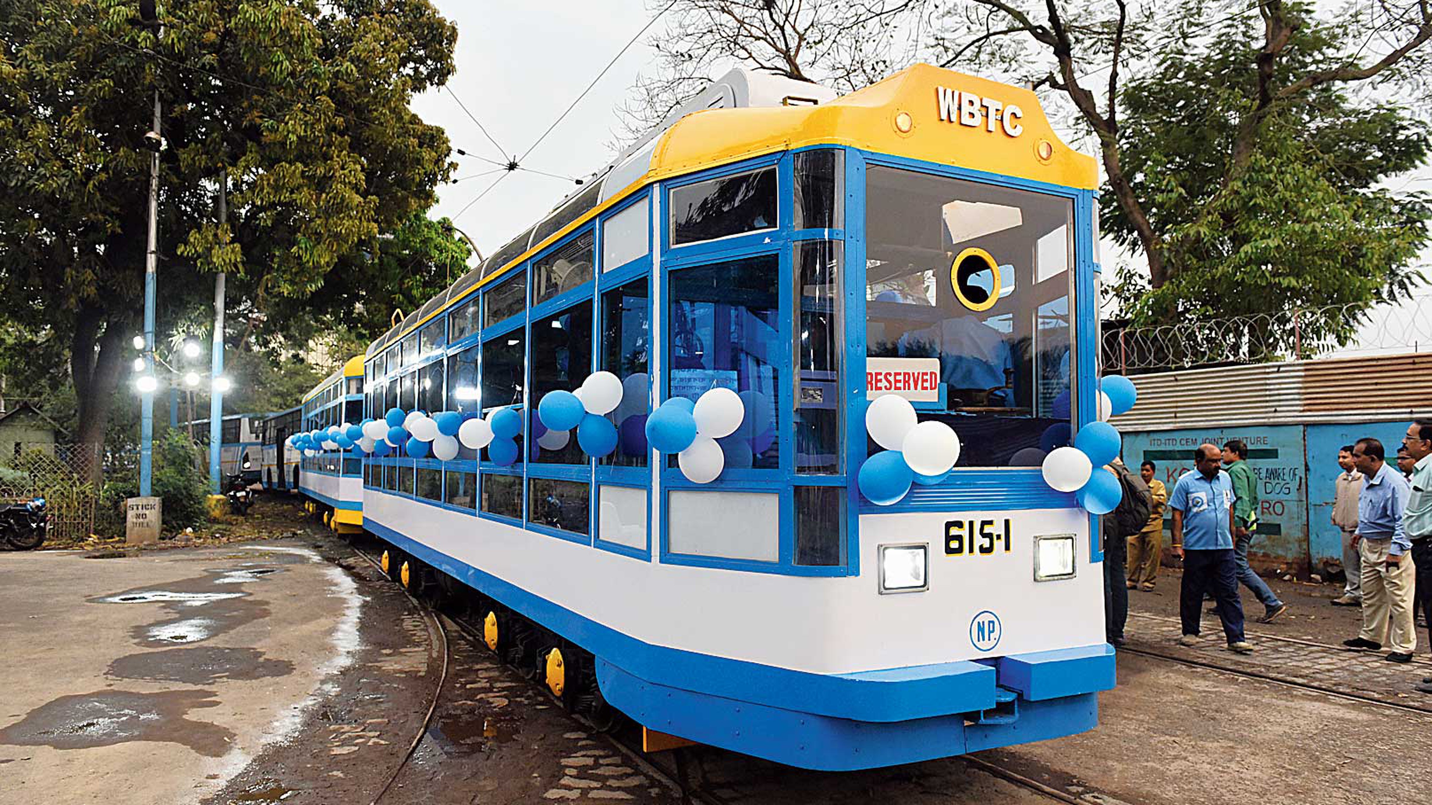 State Govt unveils new AC trams State Govt unveils new AC trams