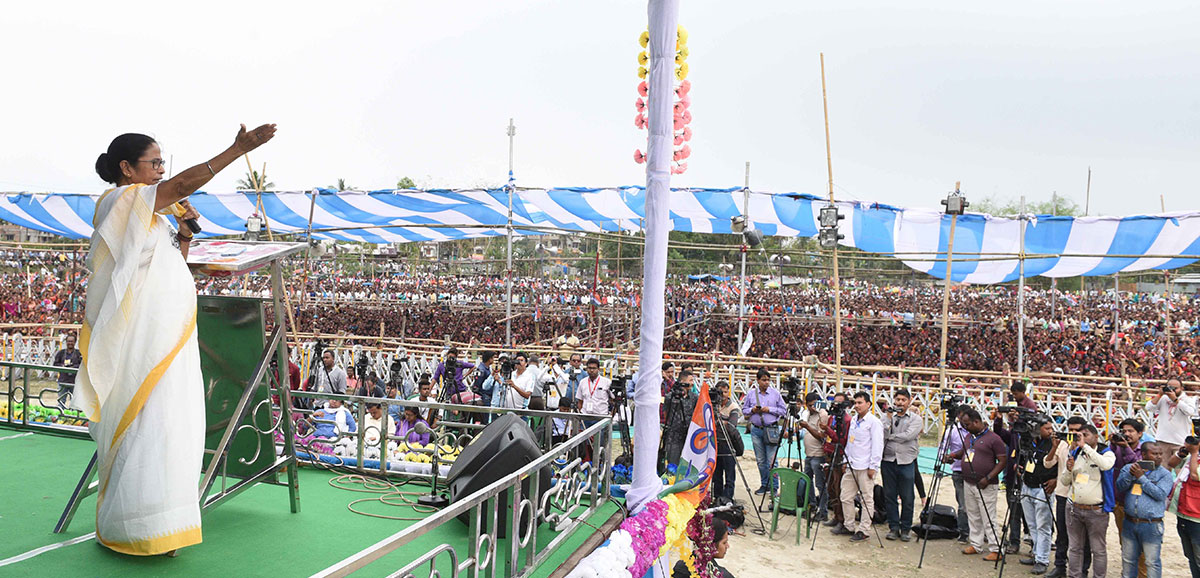 50 public meetings and counting, Mamata Banerjee’s campaign in full swing 50 public meetings and counting, Mamata Banerjee’s campaign in full swing