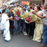 Mamata Banerjee holds a padayatra at Durgapur – 25.04.2019