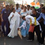 Mamata Banerjee holds a pdayatra at Asansol – 26.04.2019