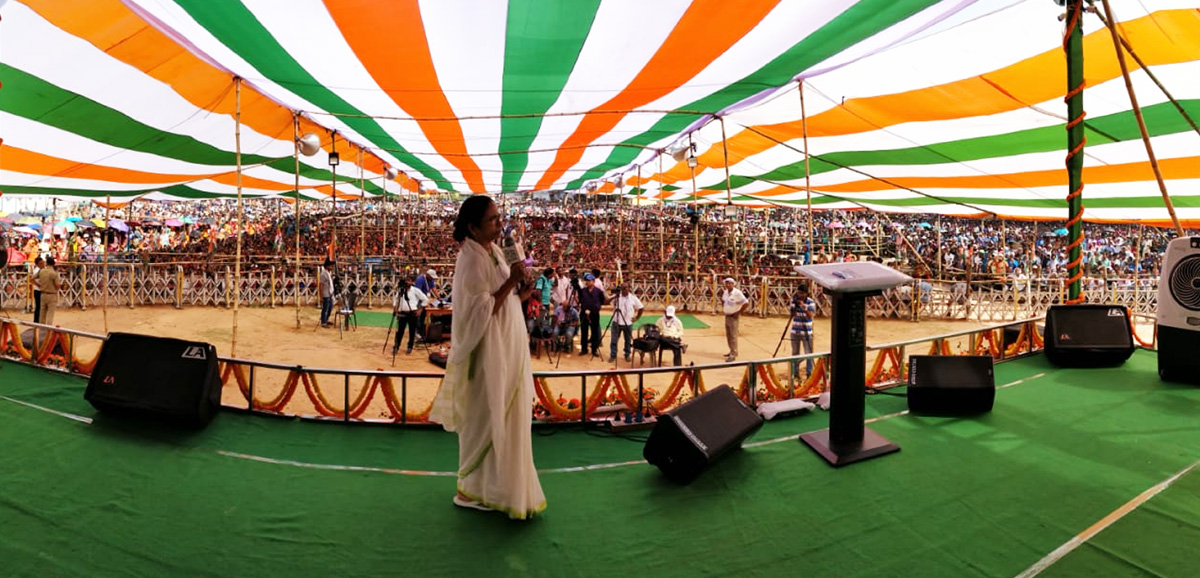 BJP failed to curb Maoist violence, Bangla showed the way: Mamata Banerjee at Goaltore BJP failed to curb Maoist violence, Bangla showed the way: Mamata Banerjee at Goaltore