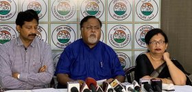 Major conspiracy by BJP home minister to destabilise Bangla govt will be countered: Partha Chatterjee Major conspiracy by BJP home minister to destabilise Bangla govt will be countered: Partha Chatterjee