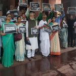 Trinamool MPs protest in Parliament against BJP stealing citizens’ data – 17.07.2019