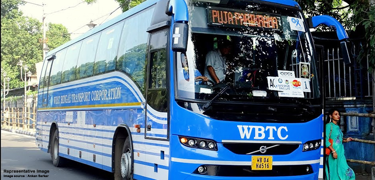 1600 buses for tourists during Durga Pujo