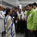 Mamata Banerjee meets Air India employees at Kolkata Airport – 8.08.2019