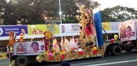 Bangla Govt making elaborate preparations for Durga Pujo immersion Bangla Govt making elaborate preparations for Durga Pujo immersion