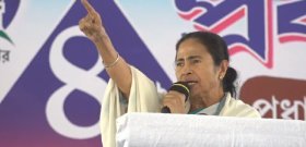 Let me see how powerful the BJP can be: Mamata Banerjee in Ranaghat Let me see how powerful the BJP can be: Mamata Banerjee in Ranaghat