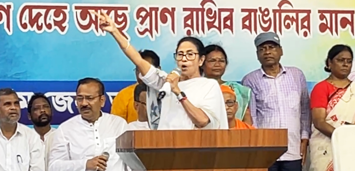 আমাদের ভাষা নিয়ে কেউ খেলবার চেষ্টা করবেন না : মমতা বন্দ্যোপাধ্যায়