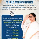 All India Trinamool Congress to hold Patriotic Rallies