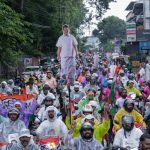 നിലമ്പൂരിൽ ചരിത്രം ആവർത്തിക്കും അൻവർ ജയിക്കും  ആവേശ കൊടുമുടിയിൽ റോഡ് ഷോ