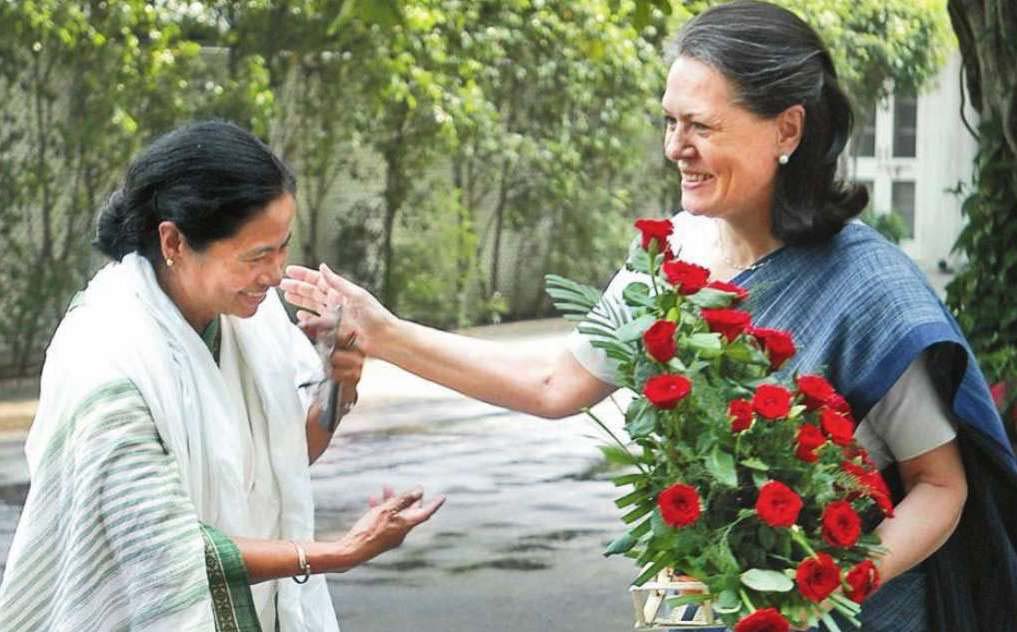 Mamata Banerjee meets Prime Minister & Congress President Mamata Banerjee meets Prime Minister & Congress President