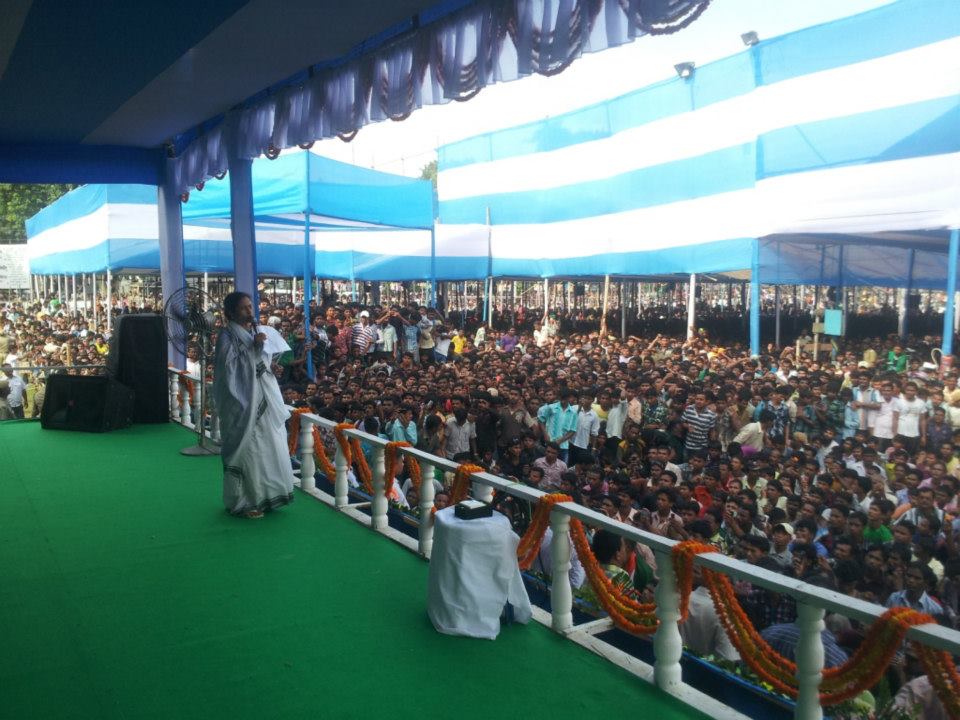 Chief Minister addresses gathering at Itahar, announces packages and projects Chief Minister addresses gathering at Itahar, announces packages and projects