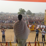 Mamata Banerjee’s rally and padyatra at Bandwan and Balarampur, 27.03.2016