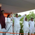 Mamata Banerjee addresses a rally at Sabang in Paschim Medinipur, 01.04.2016