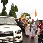 Grand reception for Mamata Banerjee on her first visit to Darjeeling in second term as CM