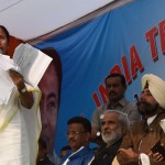 Mamata Banerjee addresses a rally in Patna against Demonetisation, 30.11.2016